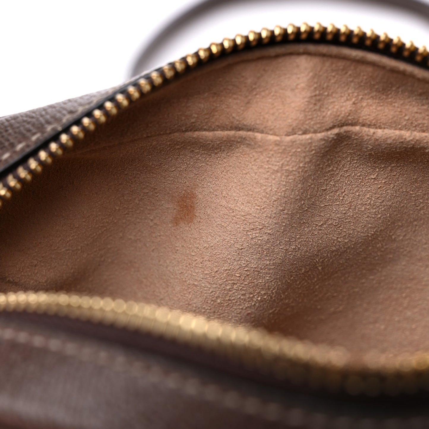 GG Supreme Monogram Web Mini Ophidia Shoulder Bag Brown