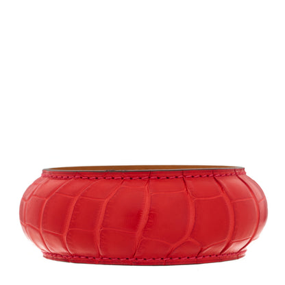 Hermes Alligator Astral Bracelet S Geranium 1 of 5