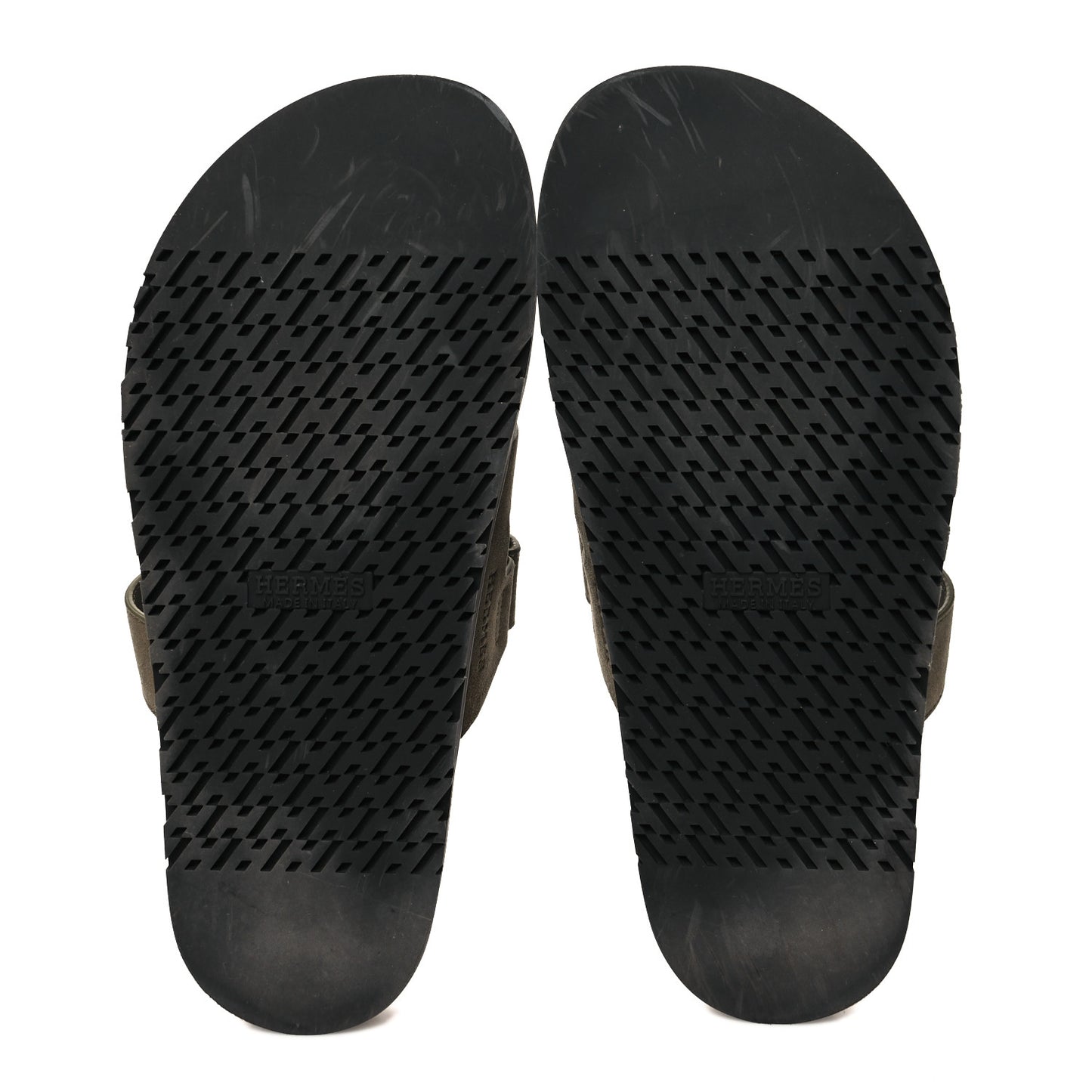 Suede Goatskin Mens Chypre Sandals 43 Vert Toundra