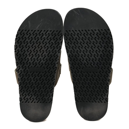 Hermes Suede Goatskin Mens Chypre Sandals 43 Vert Toundra 5 of 8