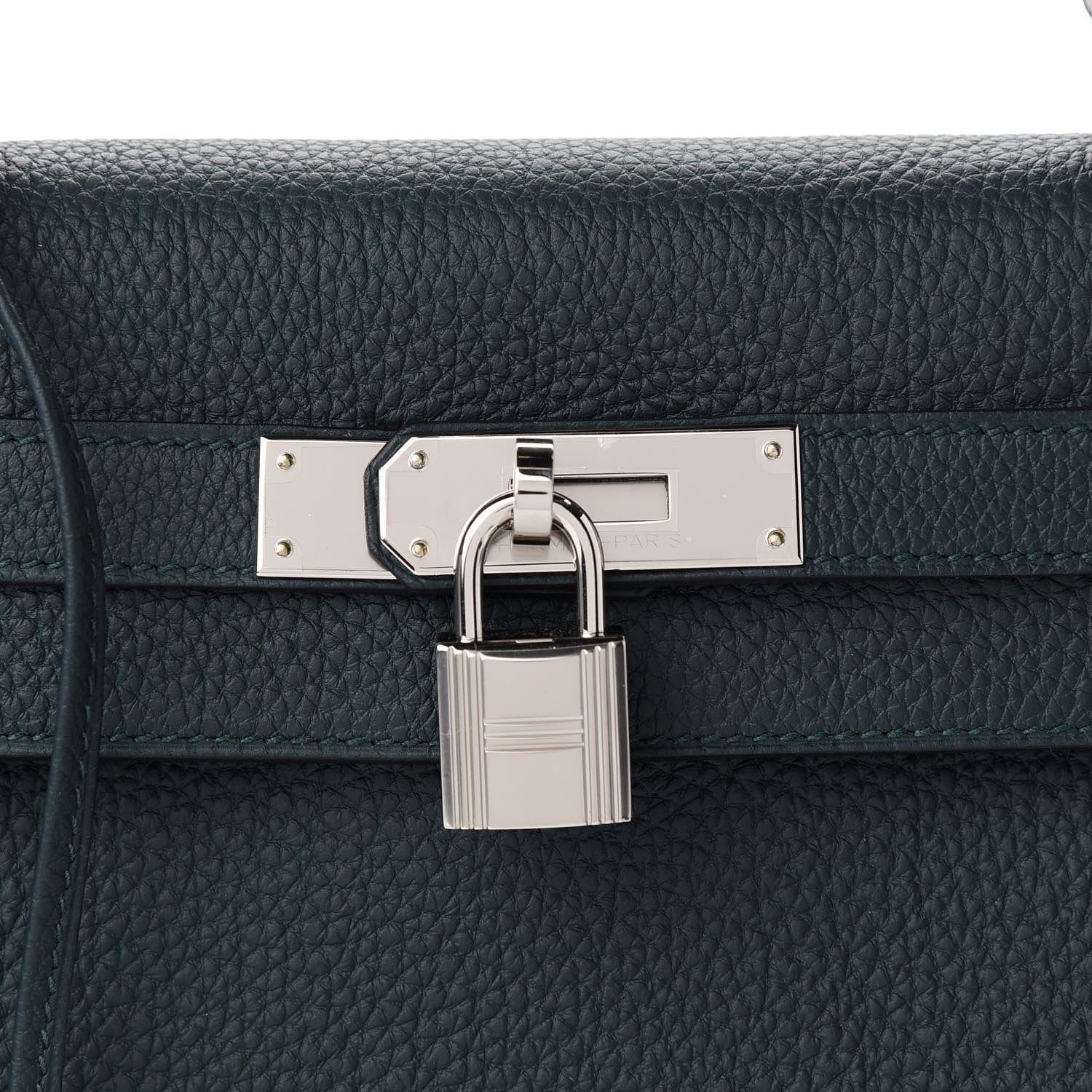 Hermes Togo Kelly Retourne 28 Vert Cypress 8 of 11