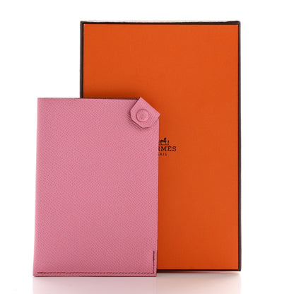 Hermes Epsom Tarmac PM Passport Holder 5P Pink 8 of 8