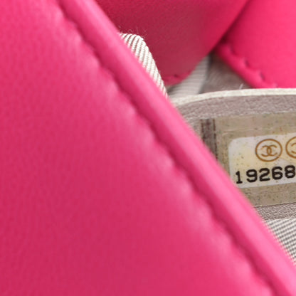 Chanel Lambskin Quilted Small Boy Flap Pink 7 of 9