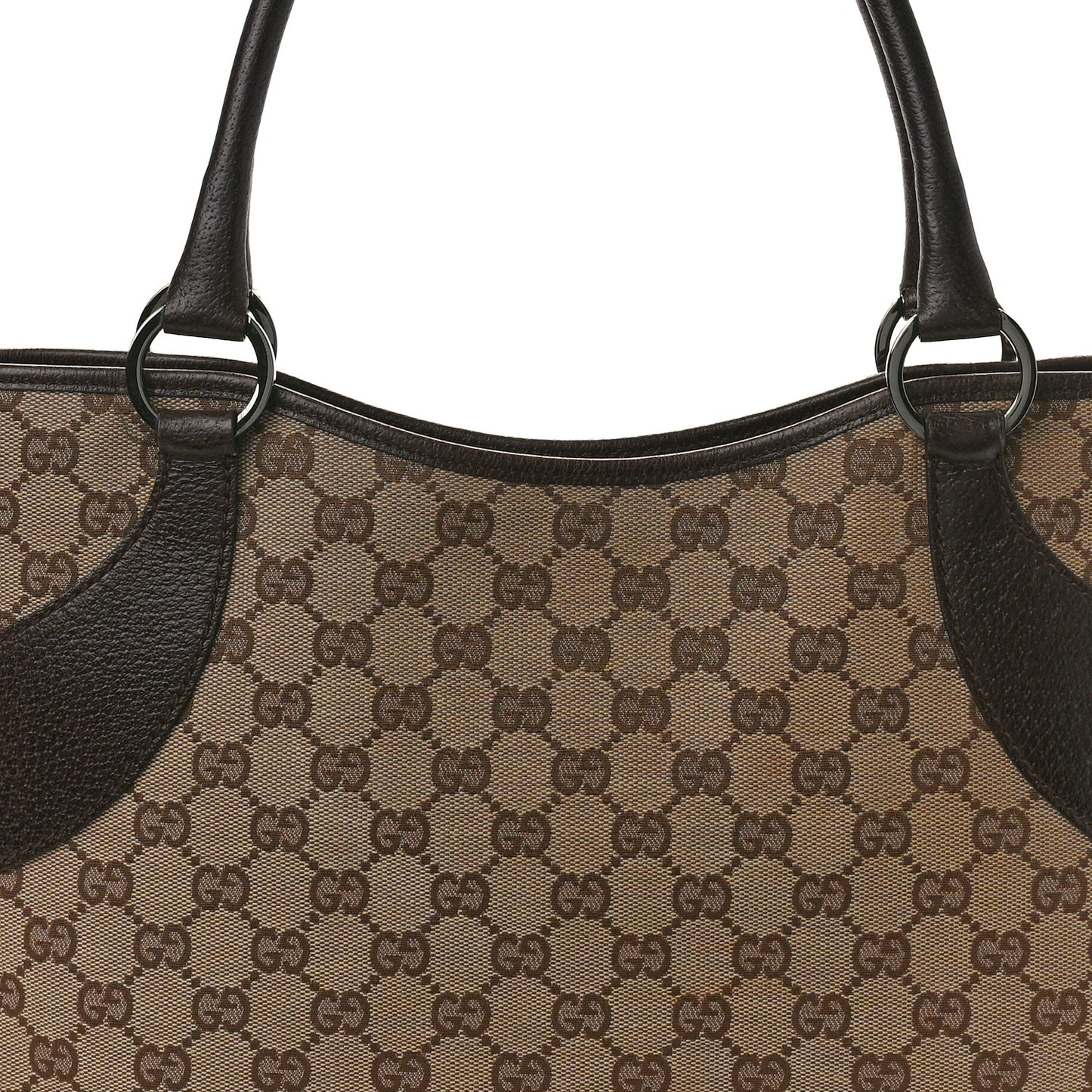 Monogram Shoulder Bag Dark Brown