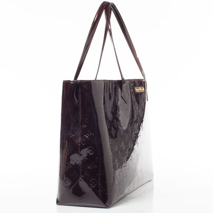 Louis Vuitton Vernis Wilshire GM Amarante 3 of 10
