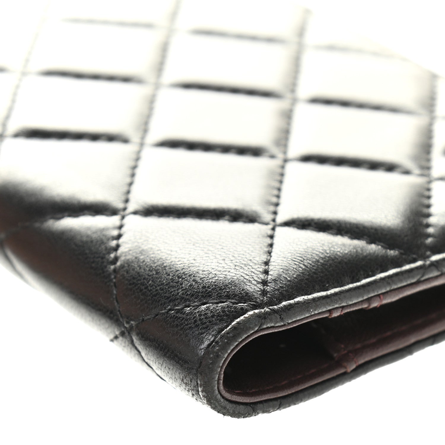 Chanel Lambskin Quilted Small Agenda Cover Black 12 of 15