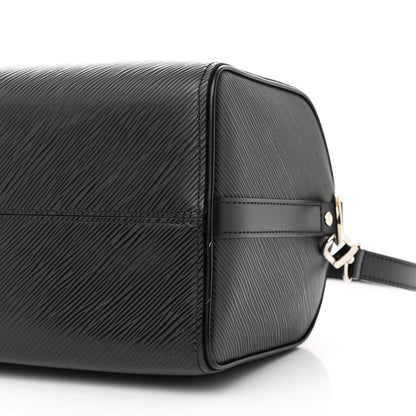 Louis Vuitton Epi Speedy Bandouliere 25 Black 10 of 12
