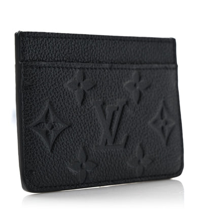 Louis Vuitton Empreinte Card Holder Black 3 of 7
