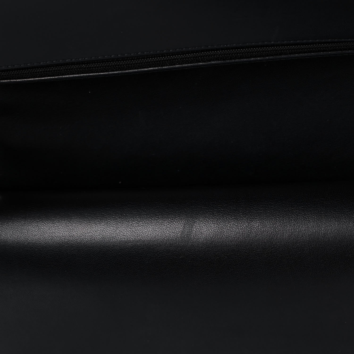 Chanel Lambskin Quilted Jumbo Double Flap Black 15 of 16