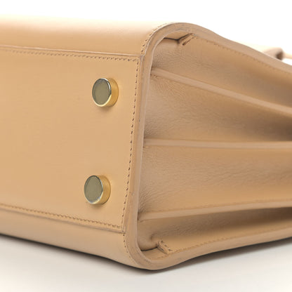 Saint Laurent Calfskin Nano Sac De Jour Dark Beige 8 of 11