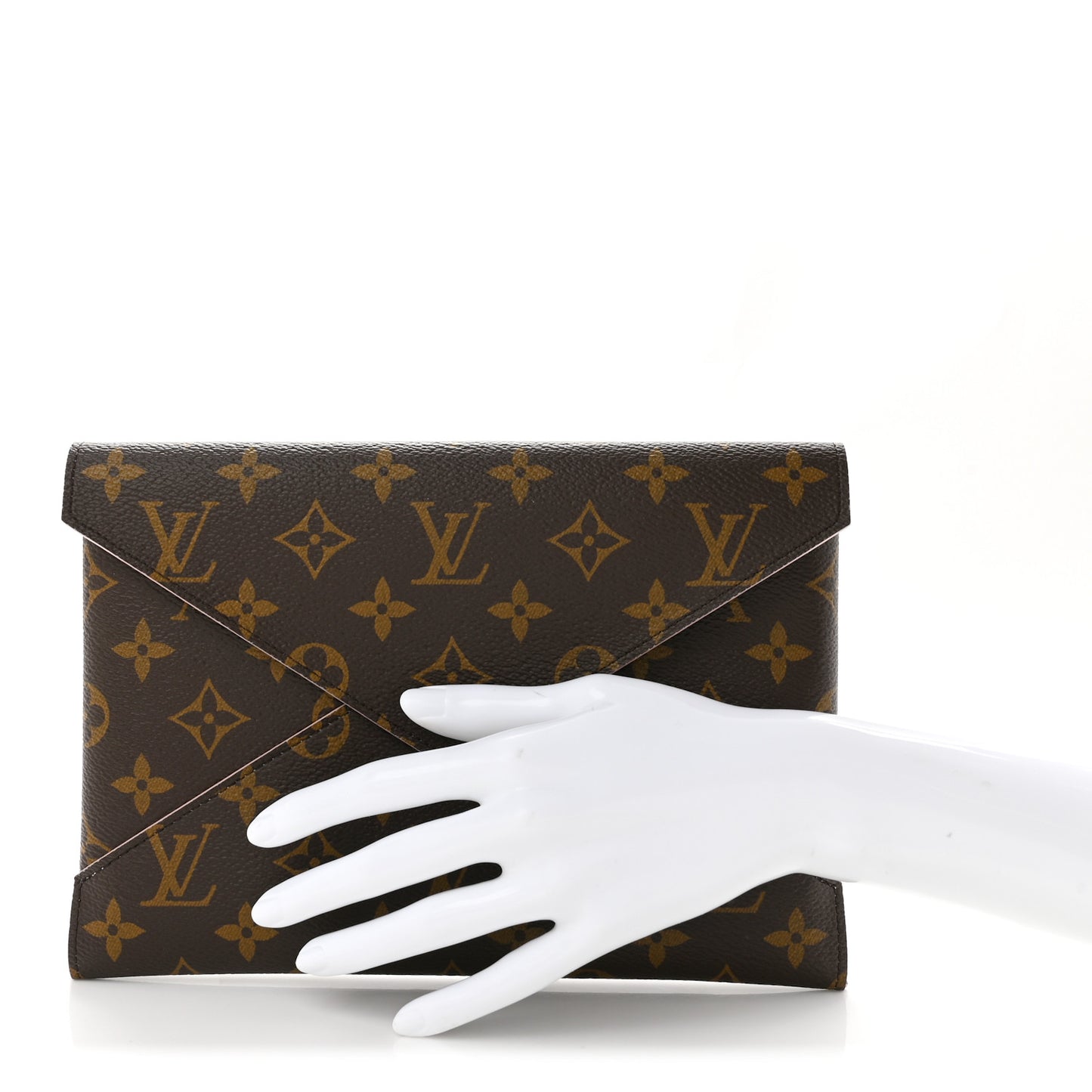 Monogram Large Kirigami Pochette Insert Rose Ballerine