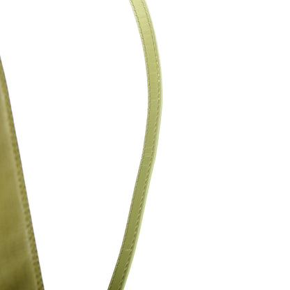Christian Dior Lizard Mini Saddle Pochette Green 10 of 10
