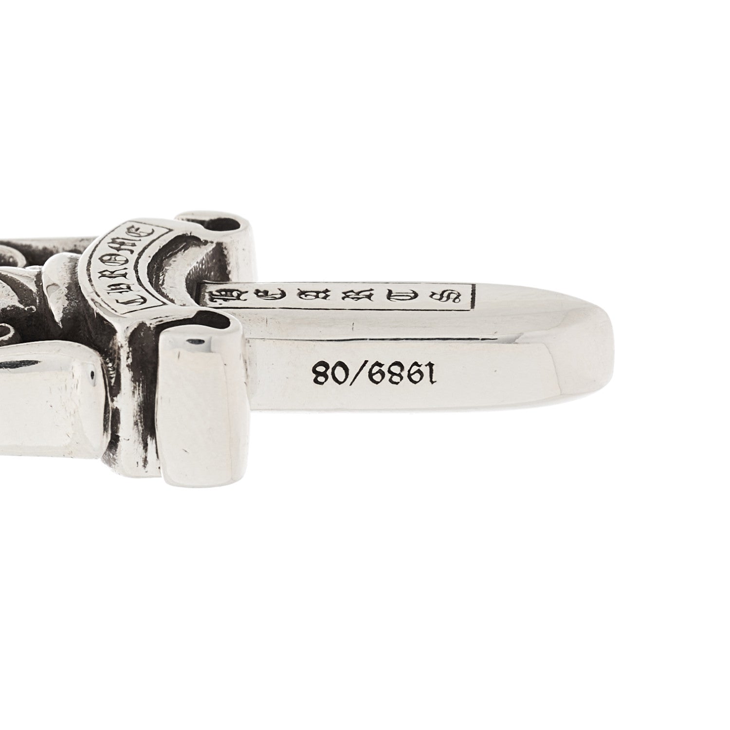 Chrome Hearts Sterling Silver Dagger Pendant 3 of 4