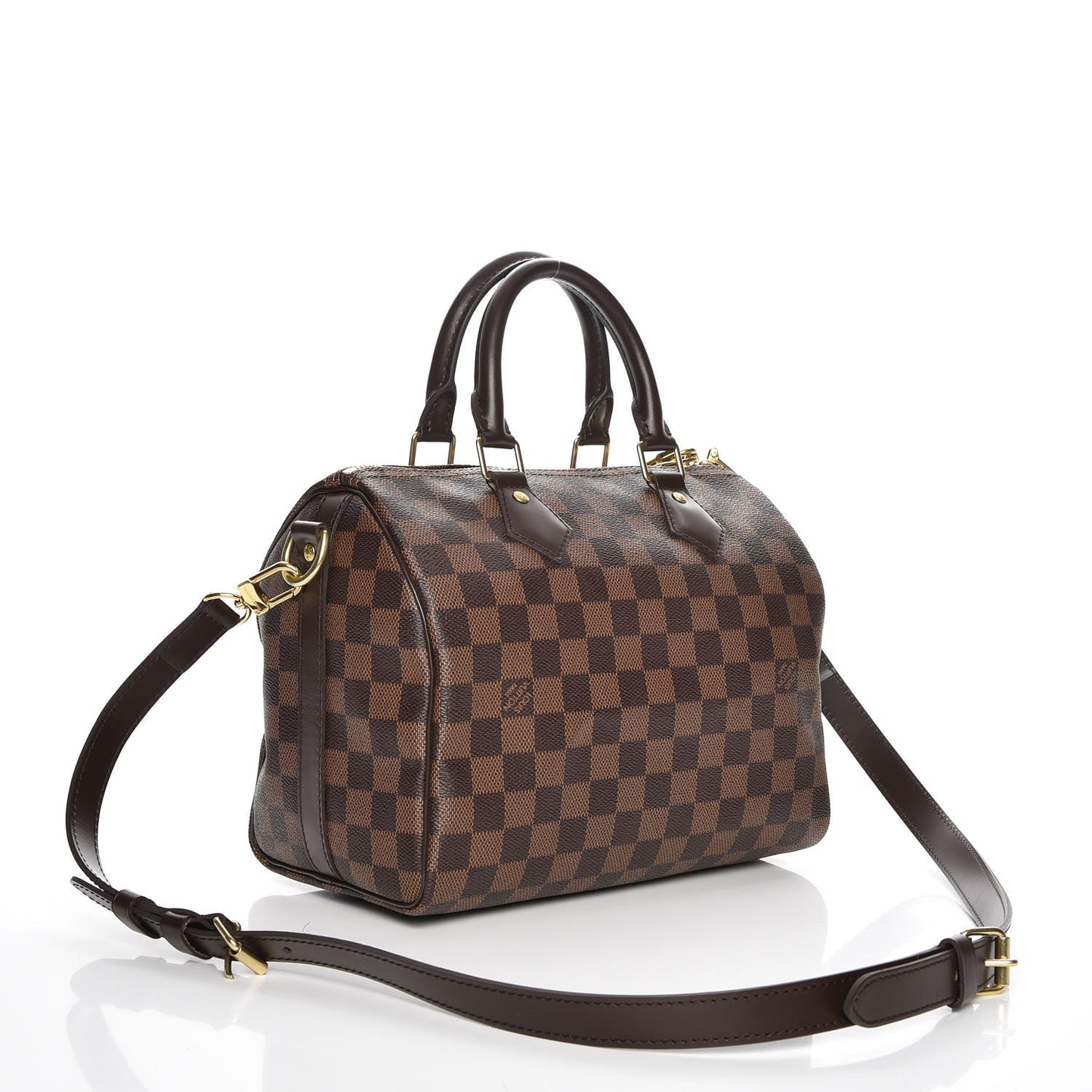 Damier Ebene Speedy Bandouliere 25