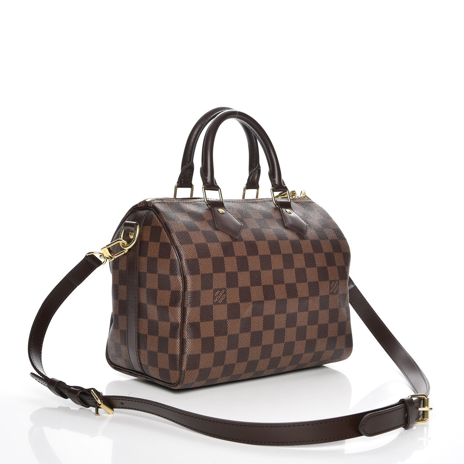 Louis Vuitton Damier Ebene Speedy Bandouliere 25 4 of 8