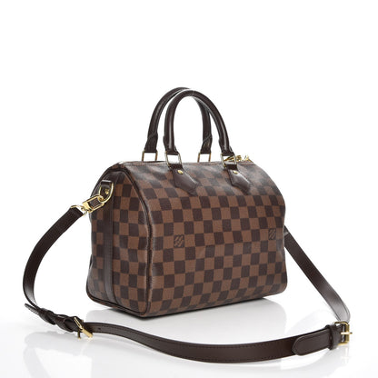 Louis Vuitton Damier Ebene Speedy Bandouliere 25 4 of 8