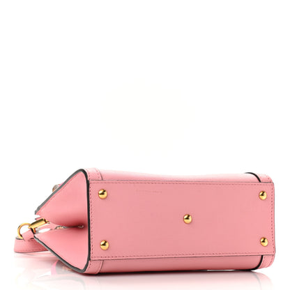 Gucci Wonka Grain Calfskin Mini Diana Tote Bag Wild Rose Fuxia Fluo 4 of 11