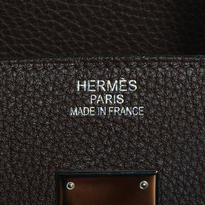 Hermes Togo Birkin 35 Chocolate 6 of 21
