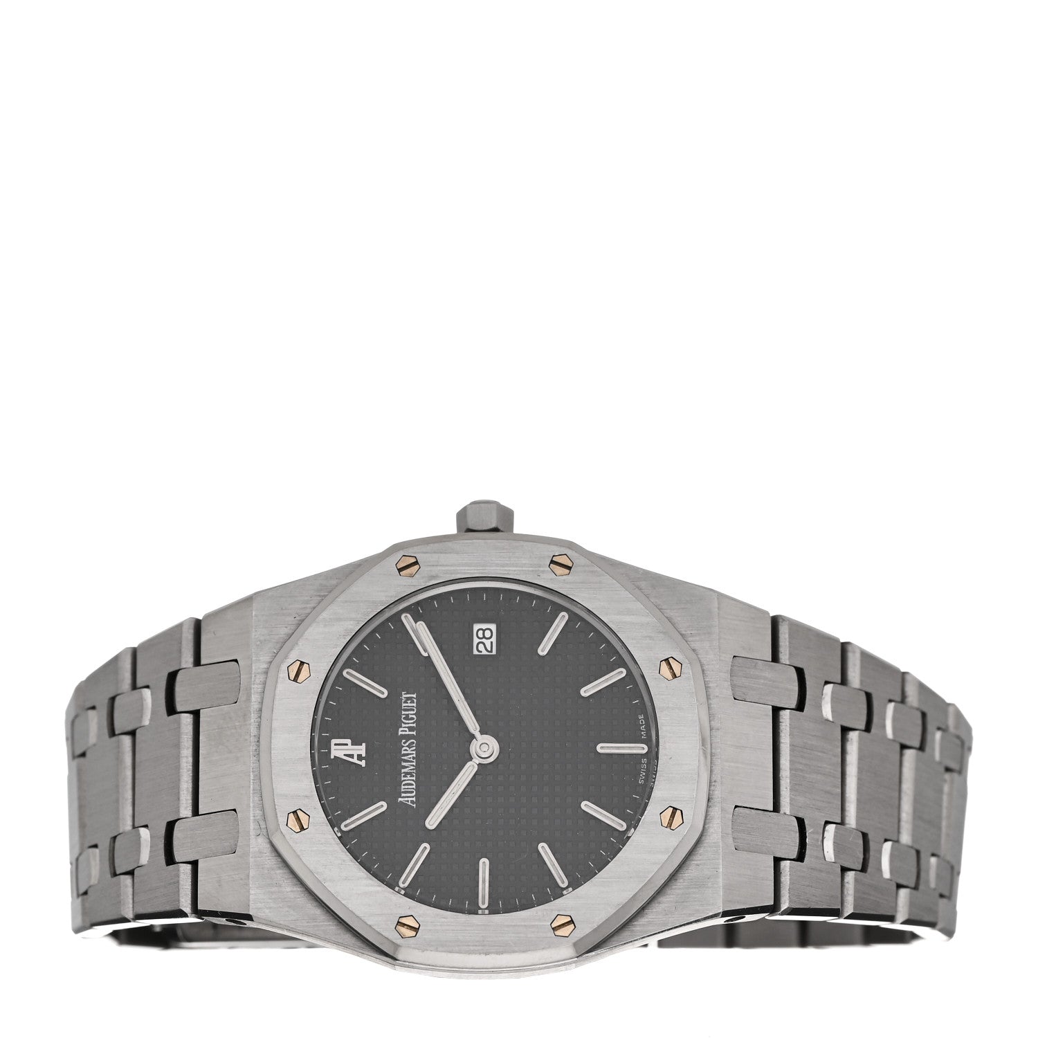 Audemars Piguet Stainless Steel 33mm Royal Oak Quartz Watch Black 56175ST 2 of 5
