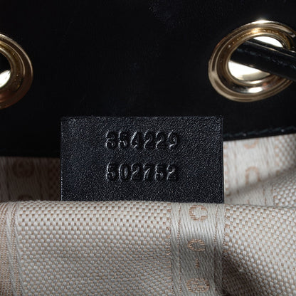 Gucci Bright Diamante Small Bucket Bag Black 7 of 9