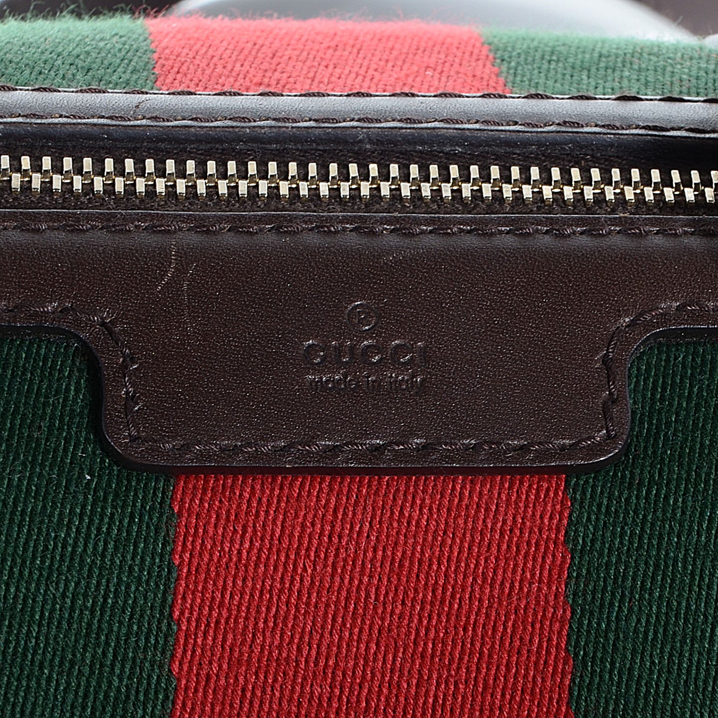 Monogram Selleria Calfskin Vintage Web Medium Boston Beige Ebony Cocoa