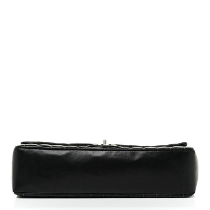 Chanel Lambskin Vertical Quilted Medium Single Flap Black 16 of 23