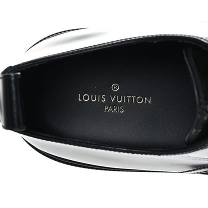 Louis Vuitton Reverse Monogram Eclipse Glaze Mens LV Club Loafers 9 Black 7 of 8