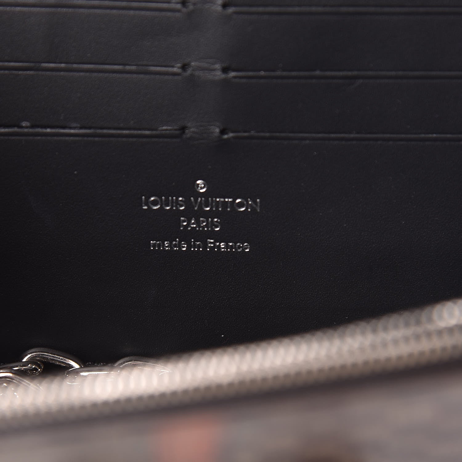 Louis Vuitton Transformed Damier Ebene Time Trunk Twist Chain Wallet 8 of 11