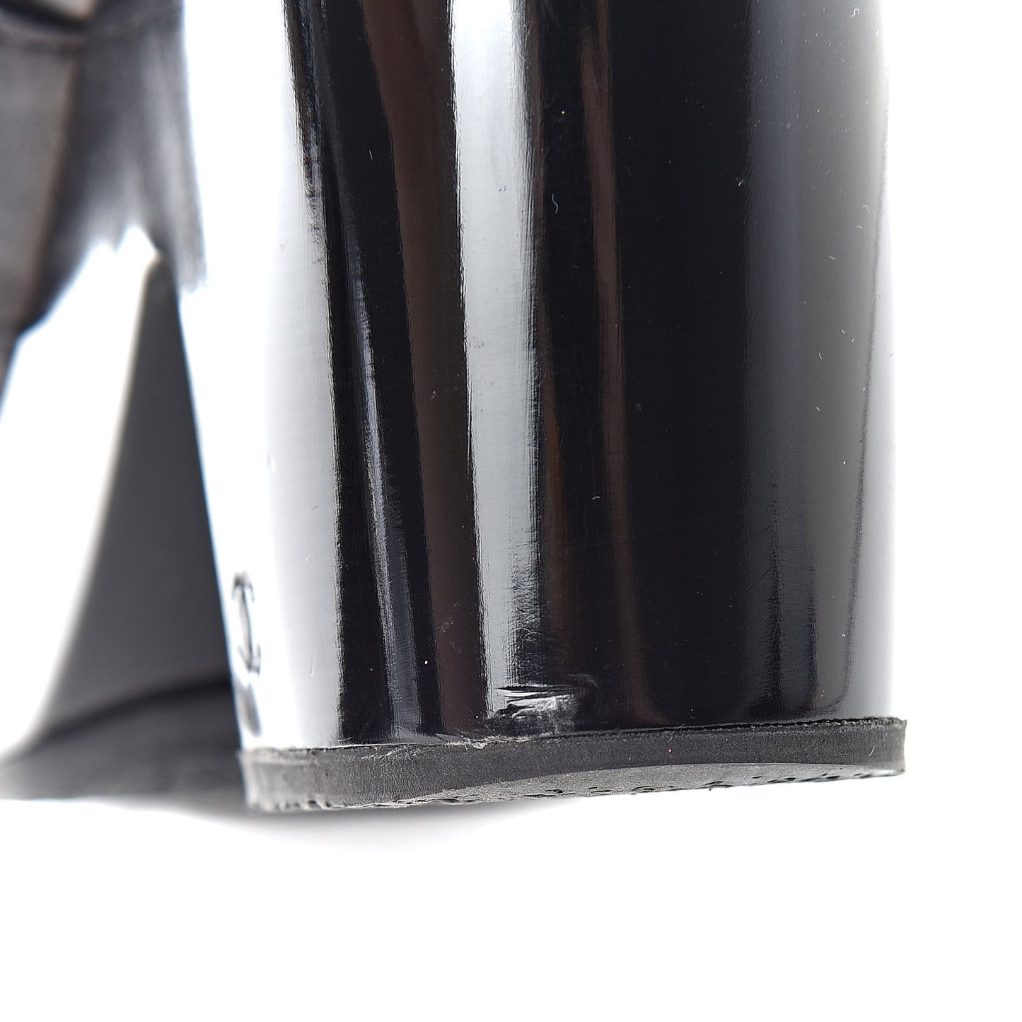 Lambskin Quilted CC Mules 40.5 Black