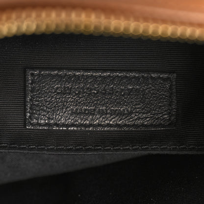 Saint Laurent Suede Matelasse Monogram Lou Camera Bag Cinnamon 7 of 10