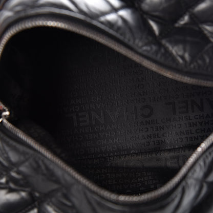 Chanel Distressed Lambskin Lady Braid Small Tote Black 7 of 9