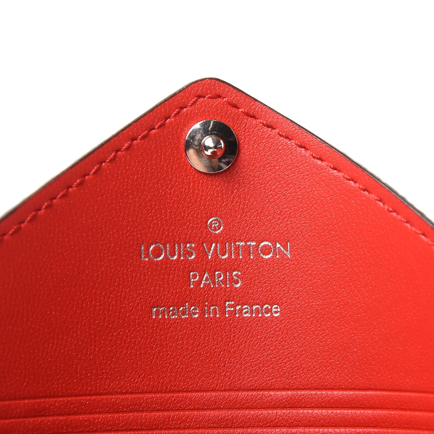 Monogram Escale Small Kirigami Pochette Insert Red