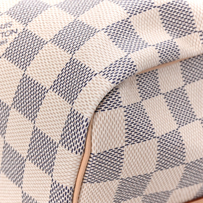 Louis Vuitton Damier Azur Speedy Bandouliere 30 9 of 11
