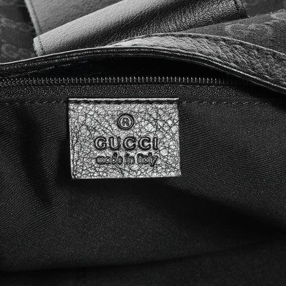 Gucci Monogram New Ladies Web Large Hobo Black 6 of 7