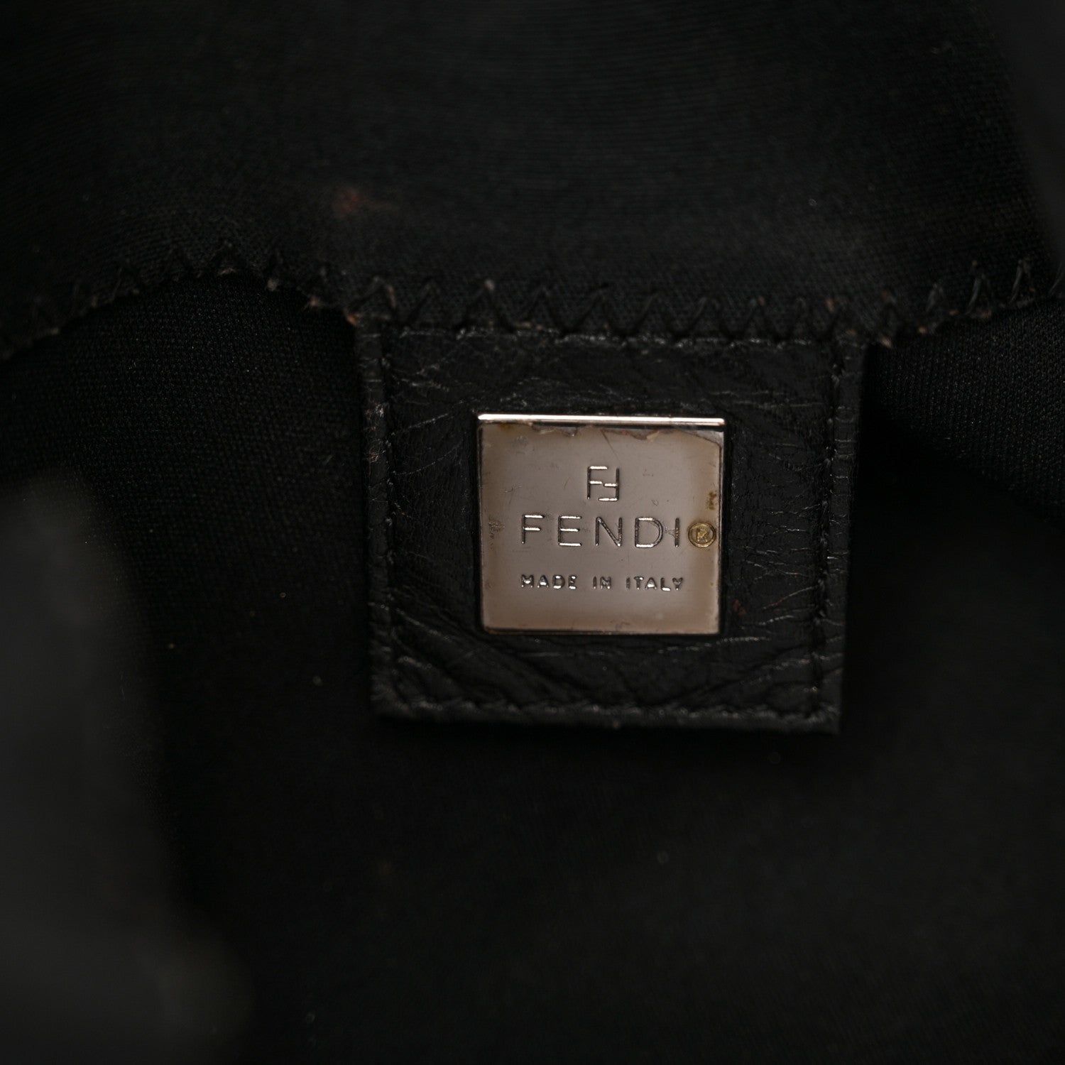Fendi Nylon Baguette Black 6 of 18