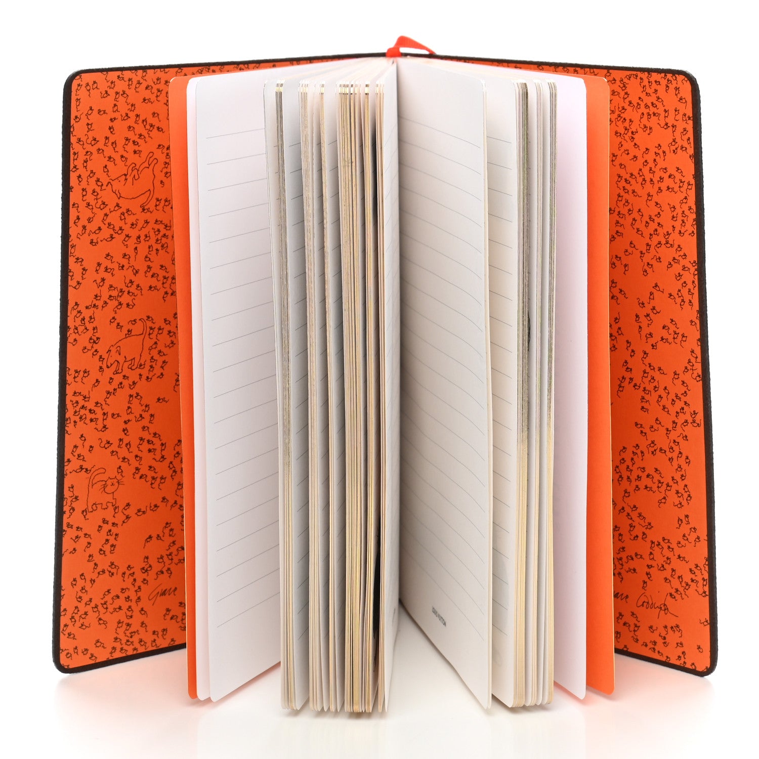 Louis Vuitton Catogram Clemence Notebook MM Marron 5 of 7