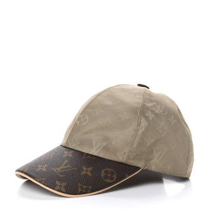 Louis Vuitton Monogram Polyester Silk LV Get Ready Cap M Beige 1 of 6