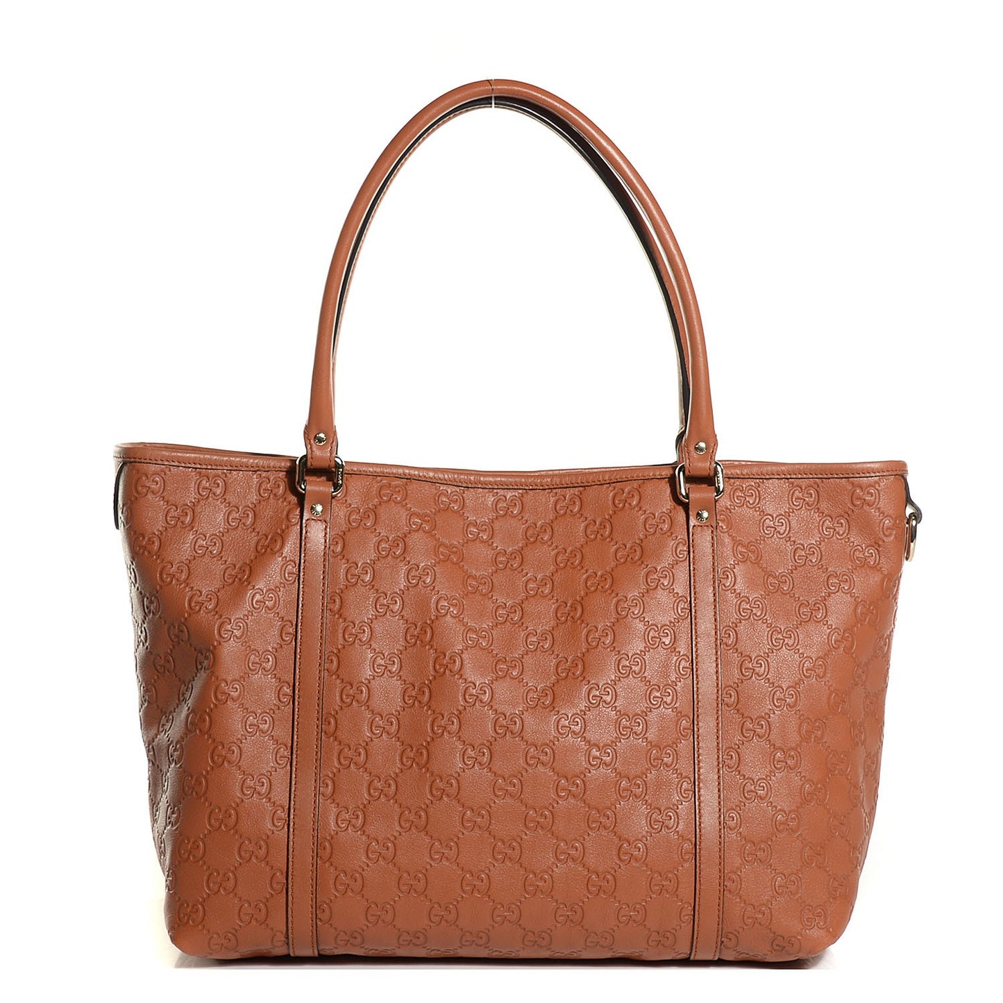 Guccissima Vitello Tender Medium Joy Tote Saffron