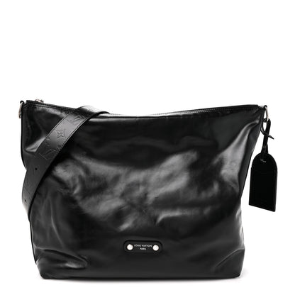 Louis Vuitton LV Night Calfskin Vagabond Hobo Black 1 of 9