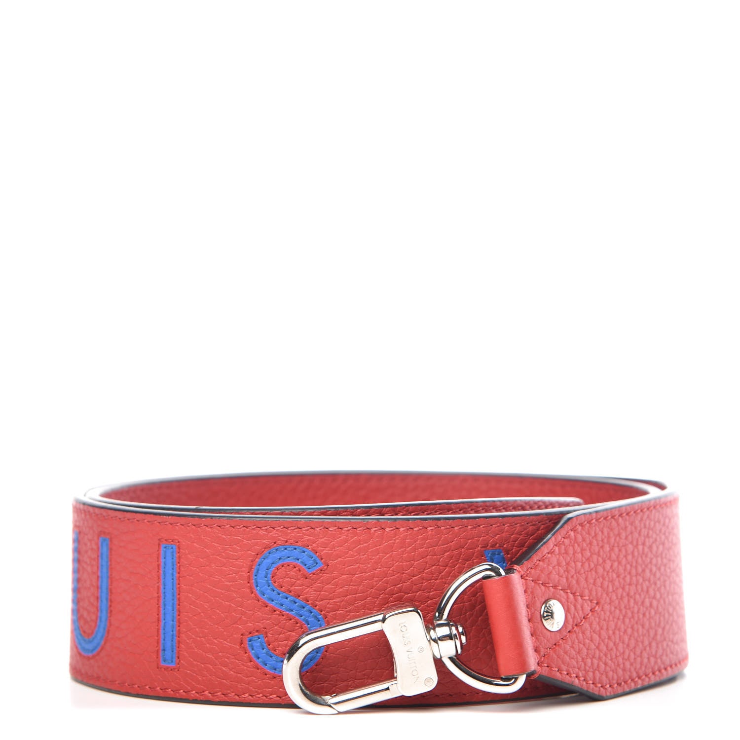 Louis Vuitton Taurillon Bandouliere Shoulder Strap Rouge 1 of 3