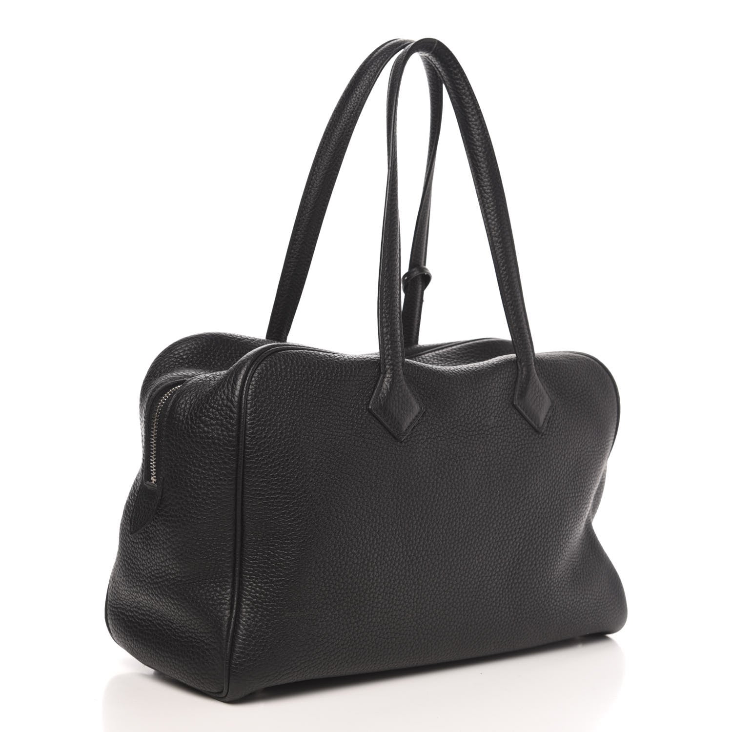 Hermes Taurillon Clemence Victoria II 35 Black 3 of 8