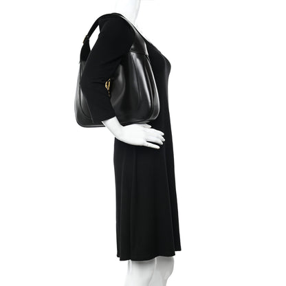Gucci Boarded Dyana Lux Calfskin Medium Jackie 1961 Hobo Black 2 of 14