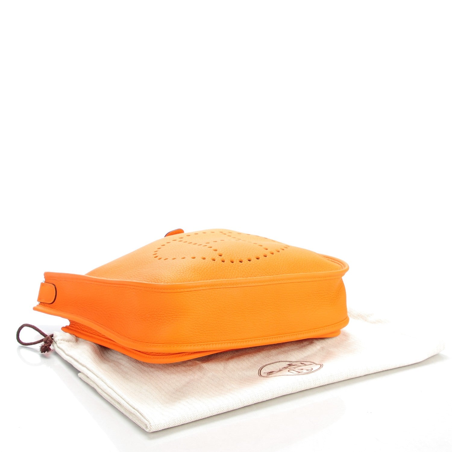 Hermes Togo Evelyne III PM Orange 7 of 12