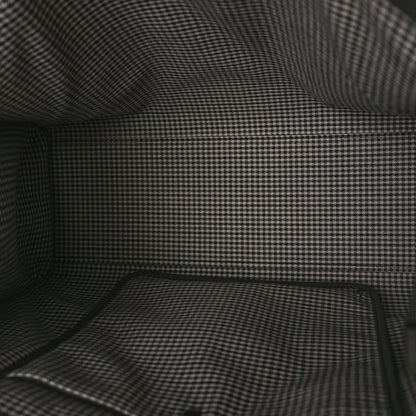 Fendi Wool Vitello King Houndstooth FF Embroidered Medium Peekaboo X-Tote Grigio Anthracite 5 of 8