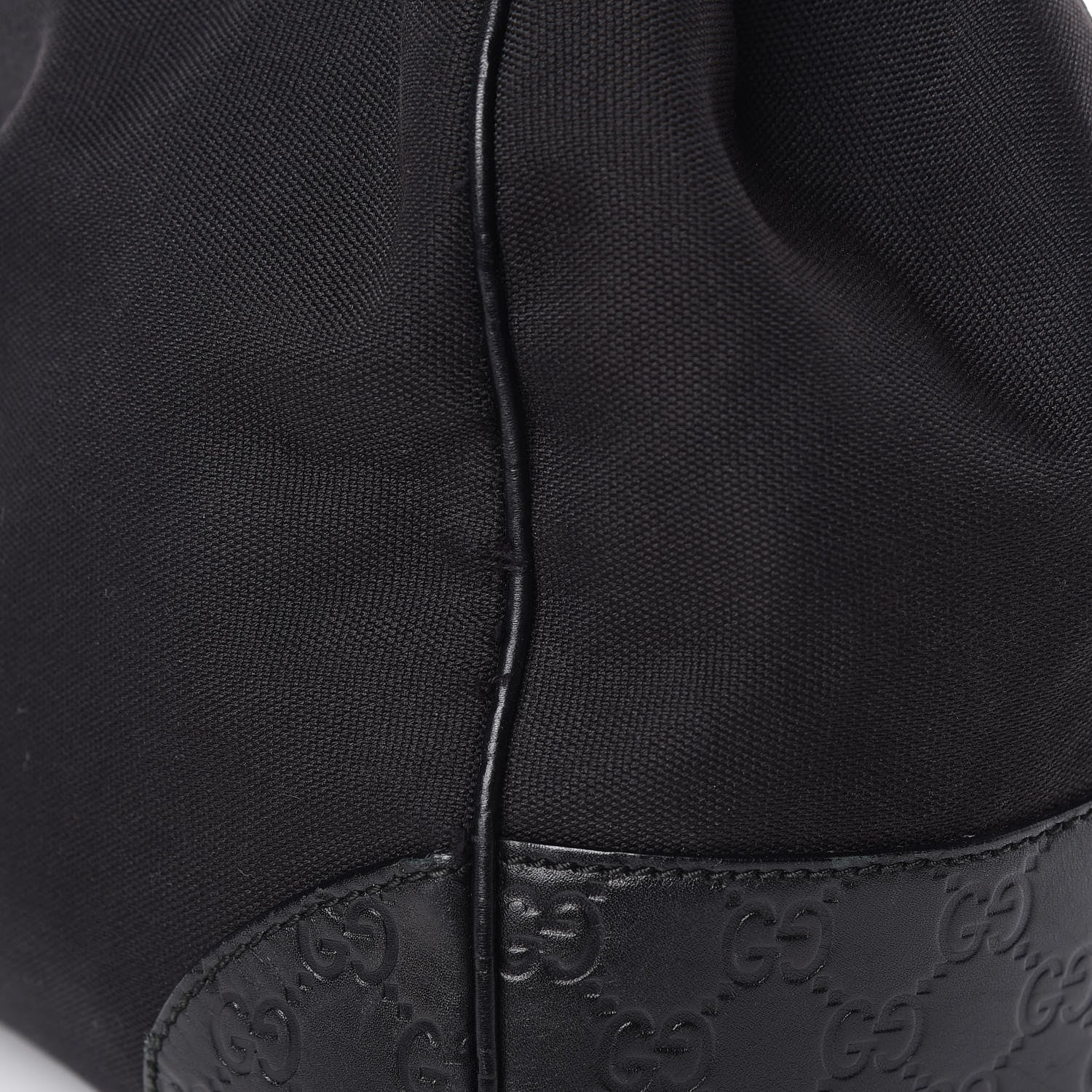 Gucci Canvas Guccissima Hobo Black 15 of 16