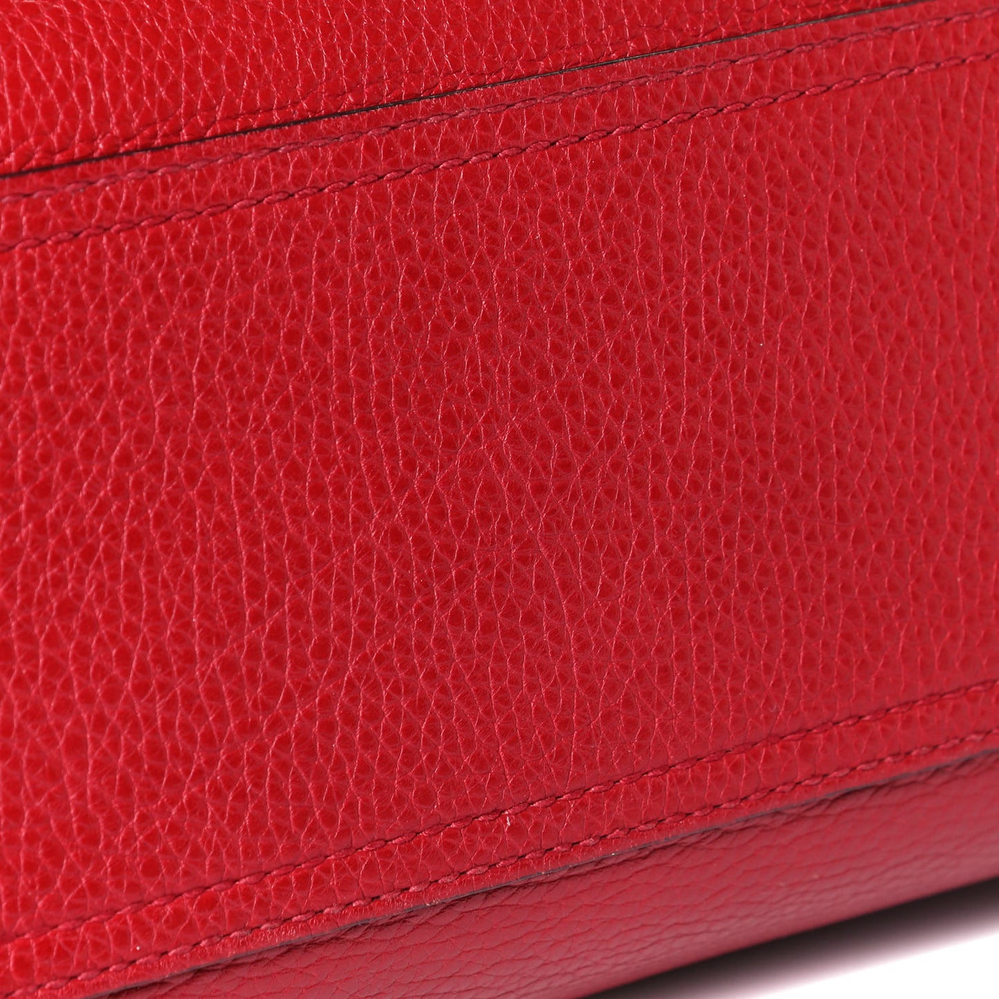 Calfskin Small GG Marmont Top Handle Bag Vulcanic Red