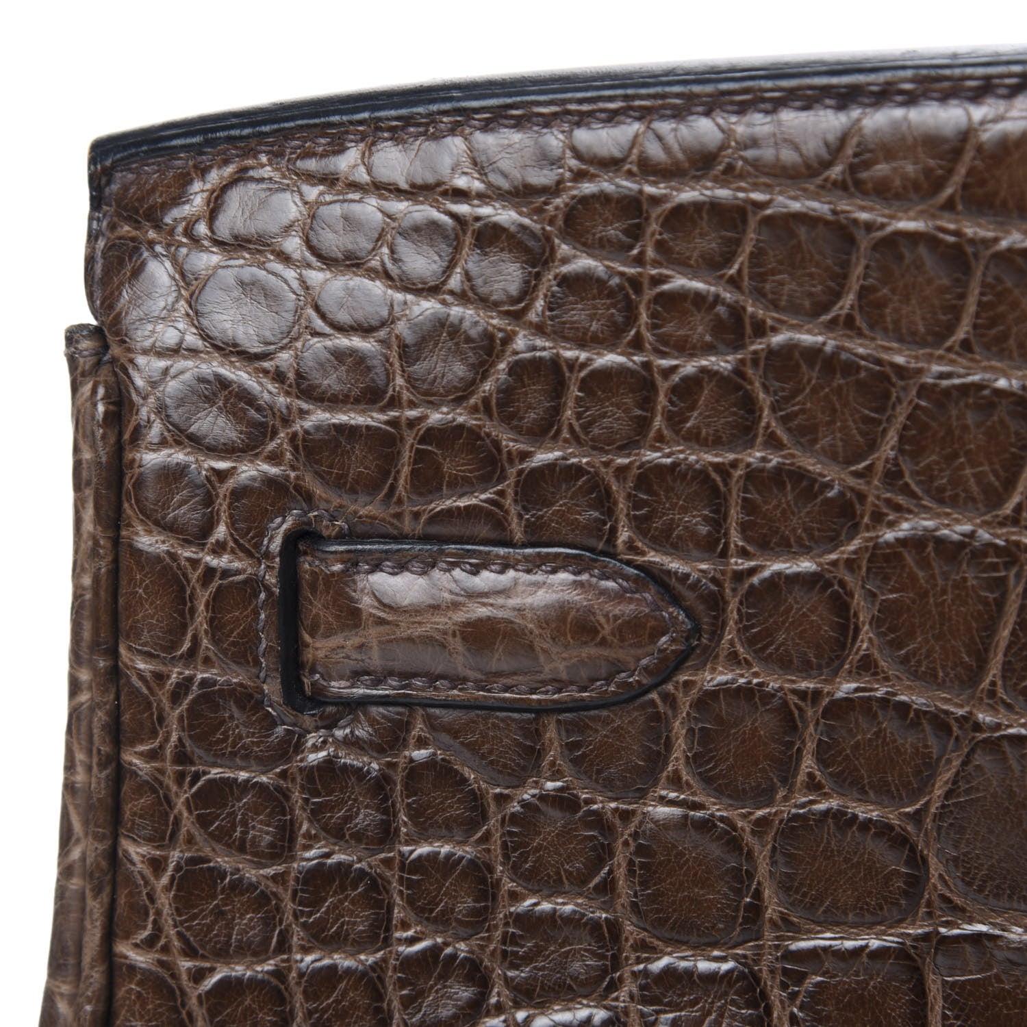 Hermes Matte Alligator Birkin 40 Chocolate 13 of 35