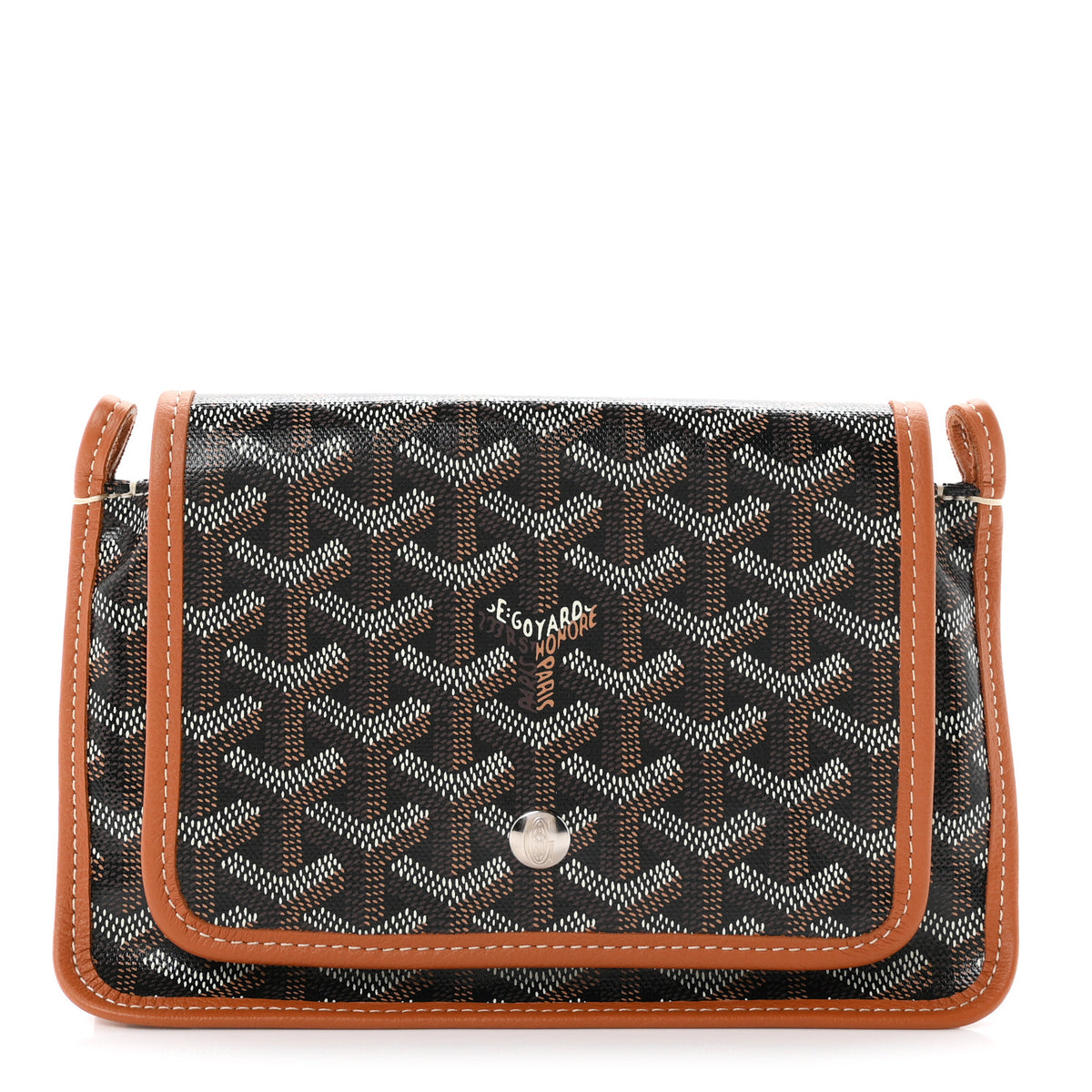 Goyard Goyardine Plumet Wallet Clutch Black Gold 1 of 9