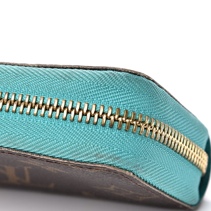 Louis Vuitton Monogram Zippy Multicartes Turquoise 8 of 9