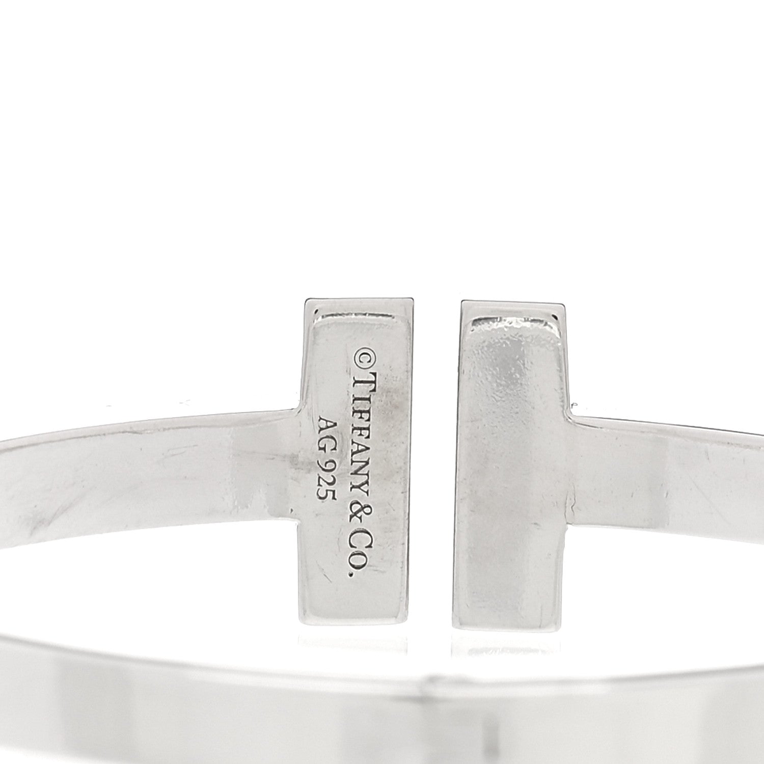 Tiffany Sterling Silver T Square Bracelet 3 of 3